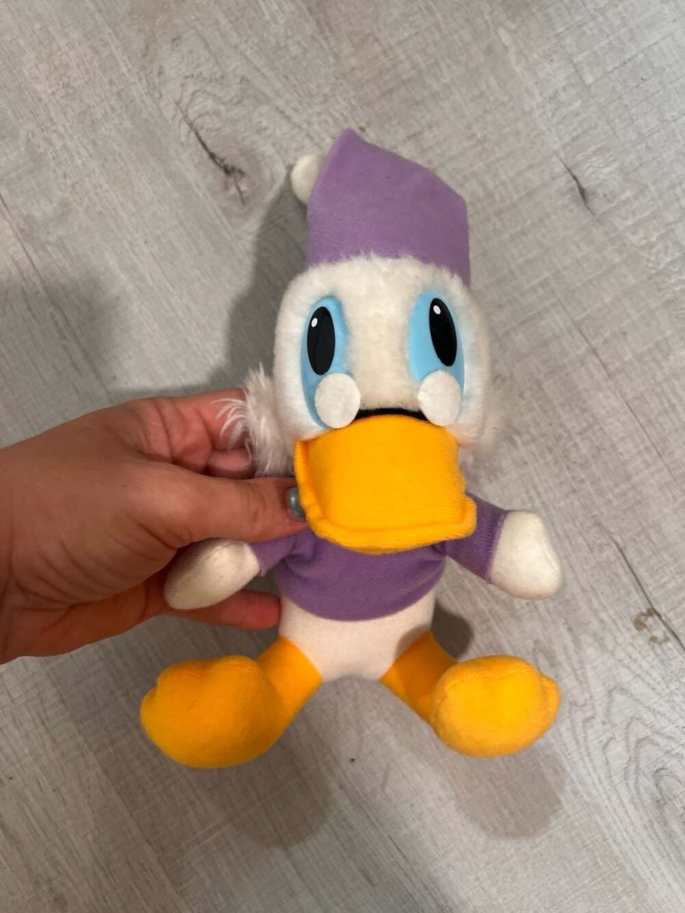 Vintage Disney Mickey's Christmas Carol Ebenezer Scrooge McDuck Plush Toy